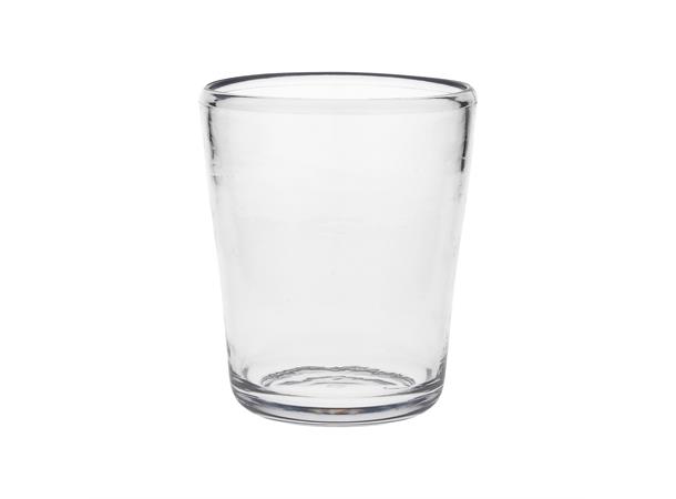 VERANDA plastglass/tumbler 40cl, clear BPA fri - Tåler 90 graders vask