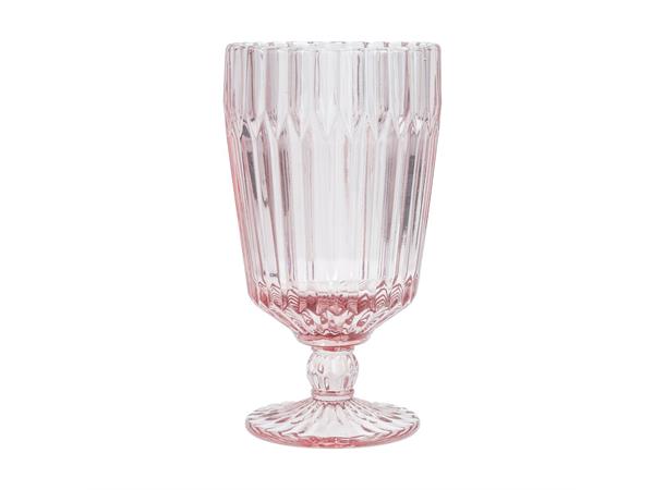 ARCHIE alround glass på fot 42cl, rosa Ø:91mm H:165mm
