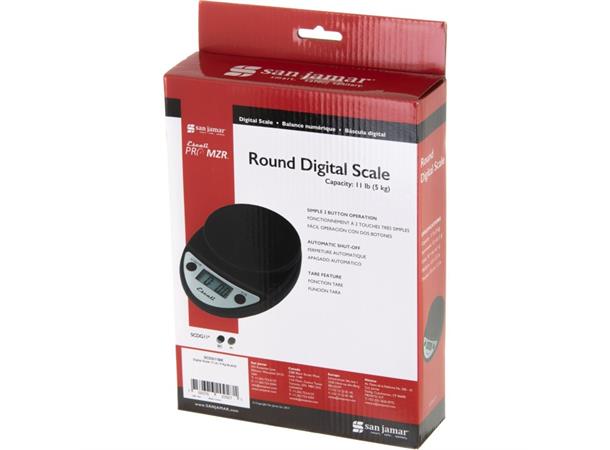 Digitalvekt batteridrevet- 5 kg - 1g Husholdningsprodukt