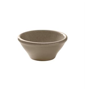 Dipskål Ø:80mm/7cl, brun, PINE Vitroporselen 
