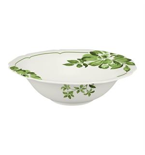 FLORAL CHARM dyp tallerken Ø:24cm/100cl Grønn - Noble China 