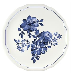 FLORAL CHARM tallerken coupe Ø:31cm Blå - Noble China 