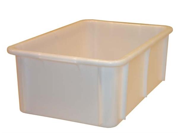 Hevekasse HDPE-plast 600x400x320mm 60ltr Lokk kjøpes separat
