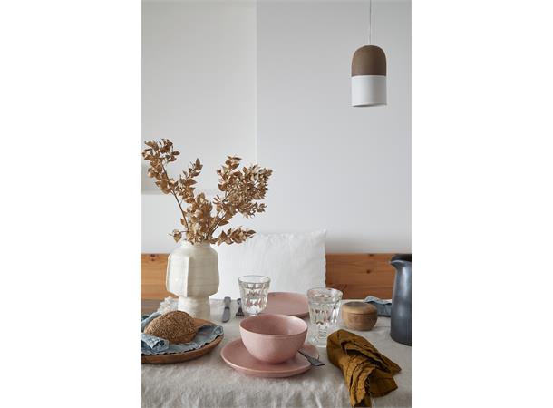 LIVIA dyp tallerken Ø:150mm/65cl, Rosa Steingods - Mauve Rose