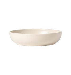 PACIFICA lav skål coupe Ø:22cm, Vanilje Ø:22cm/99cl - Robust steingods 