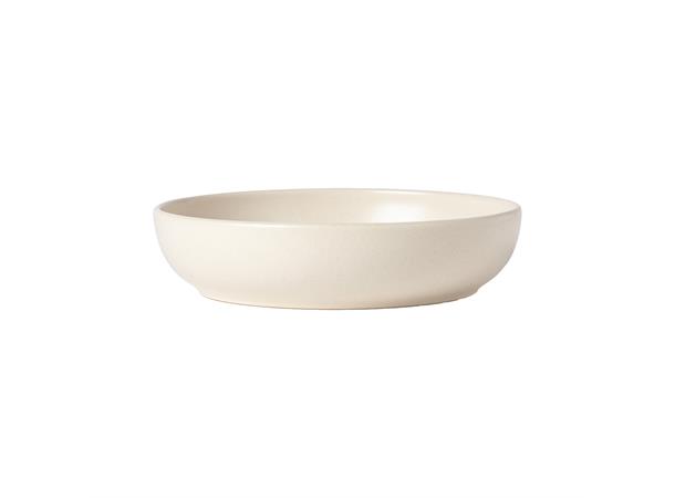 PACIFICA lav skål coupe Ø:22cm, Vanilje Ø:22cm H:5,0cm 99cl - Robust steingods