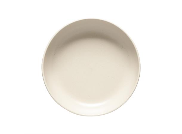 PACIFICA lav skål coupe Ø:22cm, Vanilje Ø:22cm H:5,0cm 99cl - Robust steingods