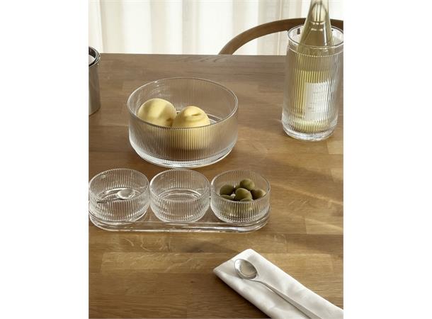 PILASTRO glasskål stablebar høy Ø:21cm Ø:21cm/H:9cm