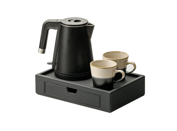 PINTO velkomstbrett S Nespresso sort 300x200x50 m/skuff for kapseler