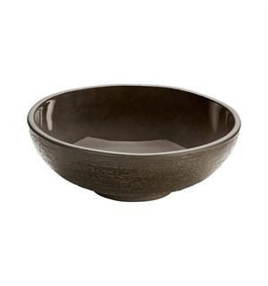 ReNew bolle relieff Ø:170mm/70cl, Taupe Resirkulert steingods 