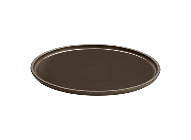 ReNew tallerken flat Ø:280mm. Taupe Resirkulert steingods