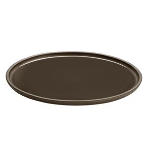 ReNew tallerken flat Ø:280mm, Taupe Resirkulert steingods 