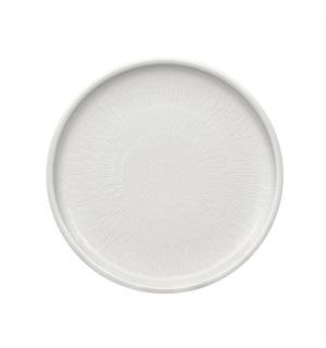 SHIRO tallerken flat coup Ø:210mm Dekor: Hvit med struktur 