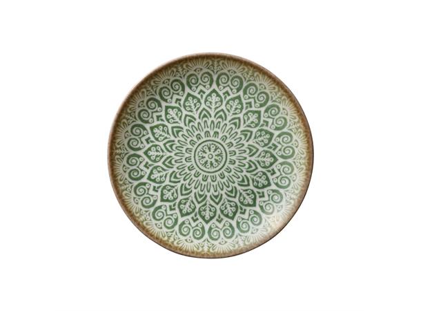 SOULMATE tallerken coupe Ø:21cm, Jade Vitroporselen