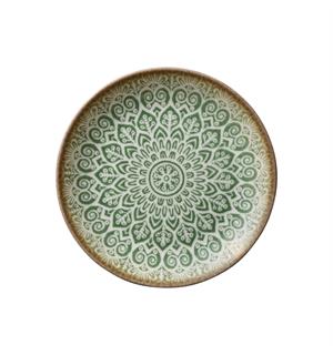 SOULMATE tallerken coupe Ø:21cm, Jade Vitroporselen 