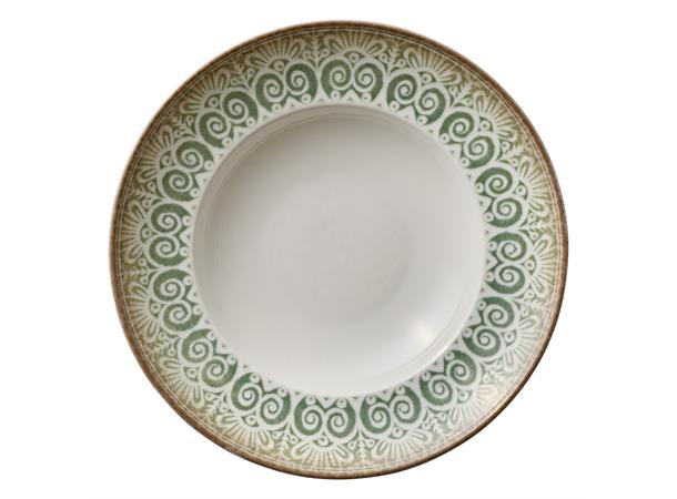 SOULMATE tallerken dyp Ø:27cm, Jade Vitroporselen
