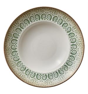 SOULMATE tallerken dyp Ø:27cm, Jade Vitroporselen 