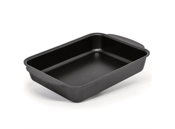 Stekefat i støpt aluminium 35x26x7cm Antistick coating