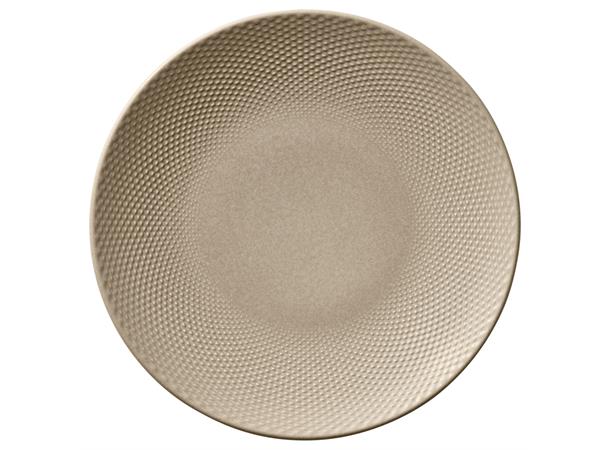 Tallerken coupe Ø:280mm, brun, PINE Vitroporselen