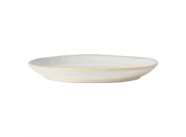 Tallerken flat Ø:220mm, sand, BRISA Ø:220mm H:27mm - Stengods