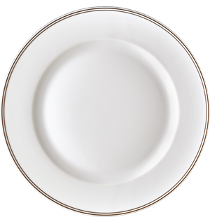 Tallerken Ø:26cm, MOMENTS TWO LINES 