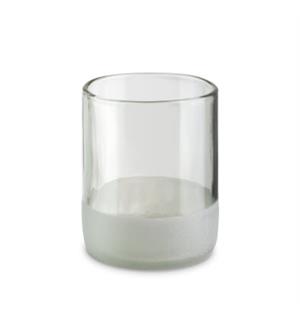 iWas tumbler 25cl, klar frostet 25cl/Ø:74mm - Gjenbrukte flasker 