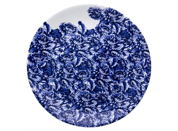 BLUE BOTANICA tallerken flat coupe Ø:31 Fine Bone China for hotell og restaurant