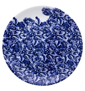 BLUE BOTANICA tallerken flat coupe Ø:31 Fine Bone China for hotell og restaurant 