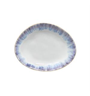 BRISA oval tallerken L:200mm B:160m, blå L:200mm B:160mm H:25mm - Stengods 
