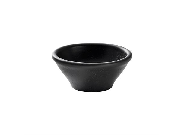 Dipskål Ø:80mm/7cl, sort, PINE Vitroporselen