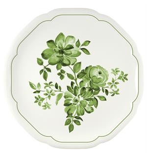 FLORAL CHARM tallerken coupe Ø:31cm Grønn - Noble China 
