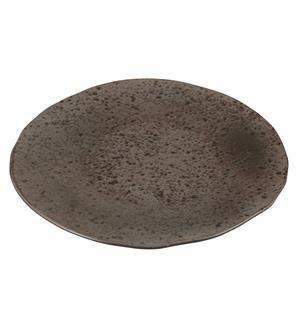 IRONSTONE tallerken flat coup Ø:300mm Steingods - Dobbeltbrent 