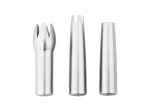 ISI Siphon tupper, 3 forskjellige typer Rustfri utførelse