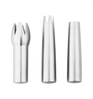 ISI Siphon tupper, 3 forskjellige typer Rustfri utførelse 