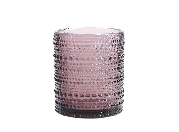 JUPITER tumbler/telysholder 30cl. Lilla Ø:76mm H:94mm 30cl