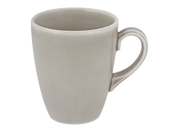 Krus 28cl SMART, Grå Dekor: Varmgrå - Høybrent porselen