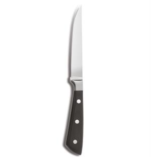 MONTBLANC biffkniv sort L:230mm Glatt knivegg - Tåler oppvaskmaskin 