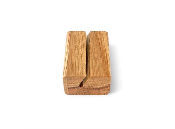 Menyholder i eik, 40x30x21mm Shiva - men også til andre systemer