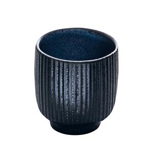 NARA kopp u. hank m. relieff 10cl Sort Steingods - Ø:70mm H:66mm 10cl 