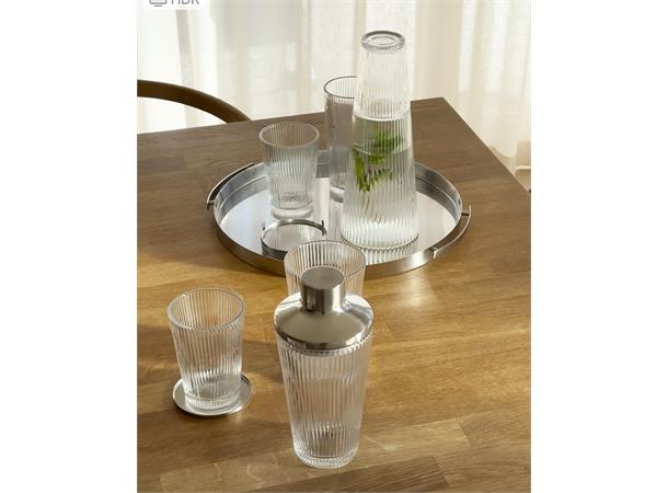 PILASTRO barshaker/Cocktailshaker glass Ø:9,5cm/H:20,5cm