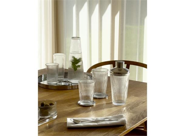 PILASTRO barshaker/Cocktailshaker glass Ø:9,5cm/H:20,5cm
