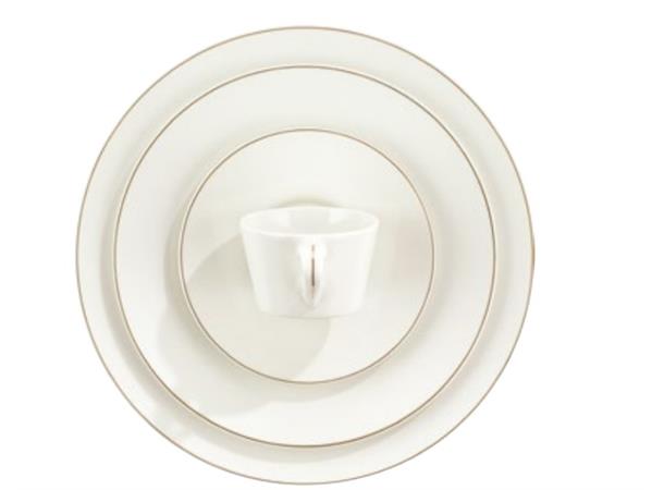 PURITY underskål Ø:160mm (19/22/26cl) Dekor: Classic Gold - Ekte gull