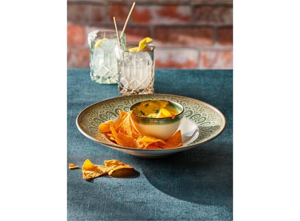 PerfectMatch bolle høy Ø:100mm/25cl Vitroporselen  - Dekor: Avocado
