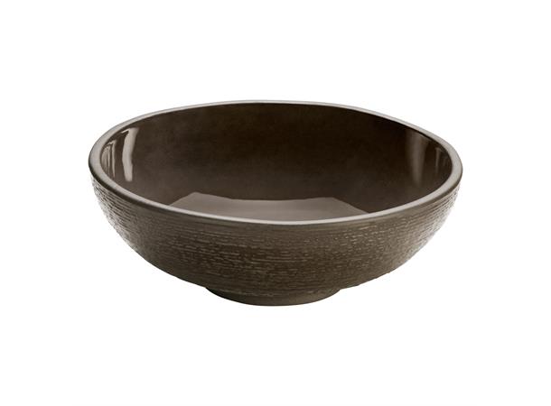 ReNew bolle relieff Ø:210mm/150cl, Taupe Resirkulert steingods