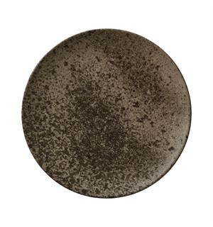 SANDSTONE tallerken coupe Ø:260mm, Brun Dekor: SANDSTONE DARK BROWN 