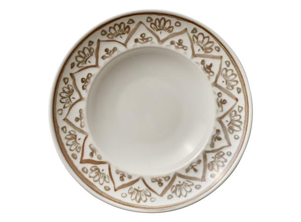 SOULMATE tallerken dyp Ø:27cm, Sienna Vitroporselen