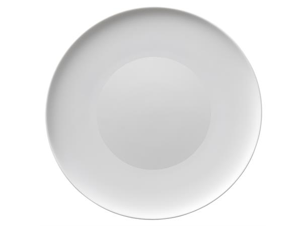Tallerken flat, matt fane, Ø:32cm, hvit Gourmettallerken - CANVAS