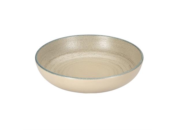 Tallerken halvdyp Ø:17cm RE-GEN, Sir.Bei Resirkulert porselen