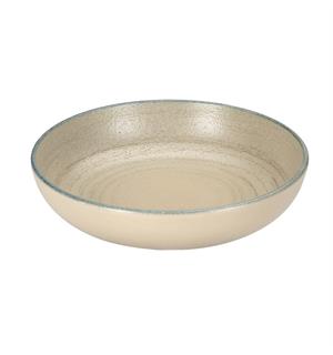 Tallerken halvdyp Ø:17cm RE-GEN, Sir.Bei Resirkulert porselen 