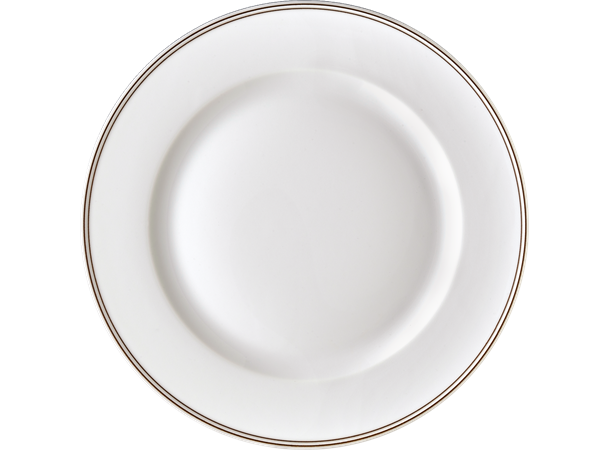 Tallerken Ø:28cm, MOMENTS TWO LINES